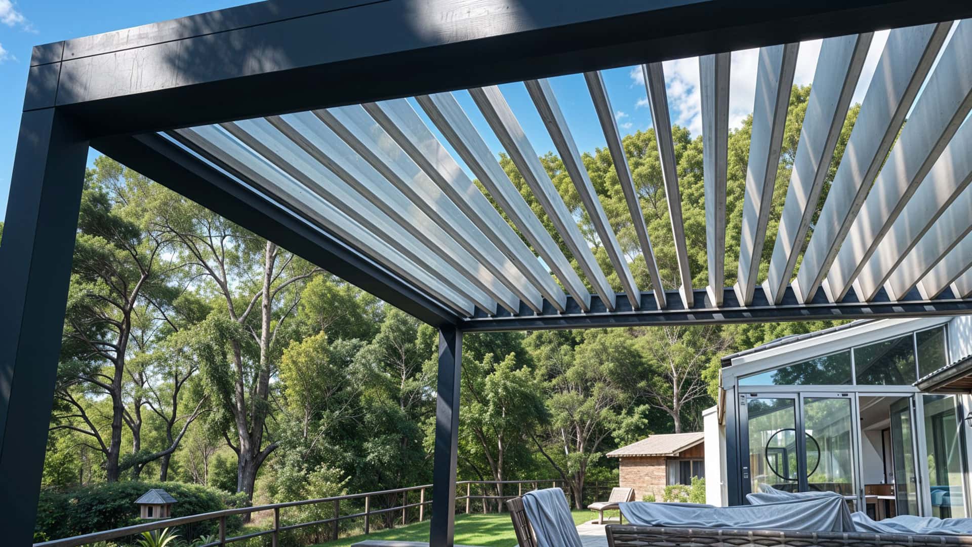 Louvred Pergola