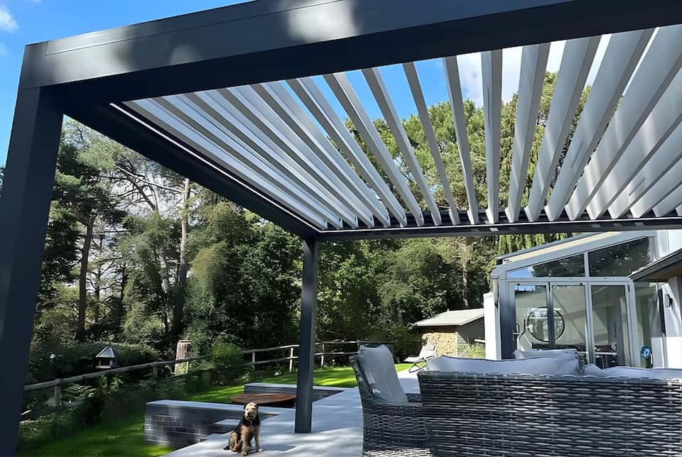 Aluminium Louvered Roof