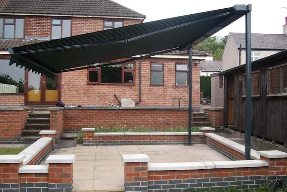 Freestanding Canopy on Posts