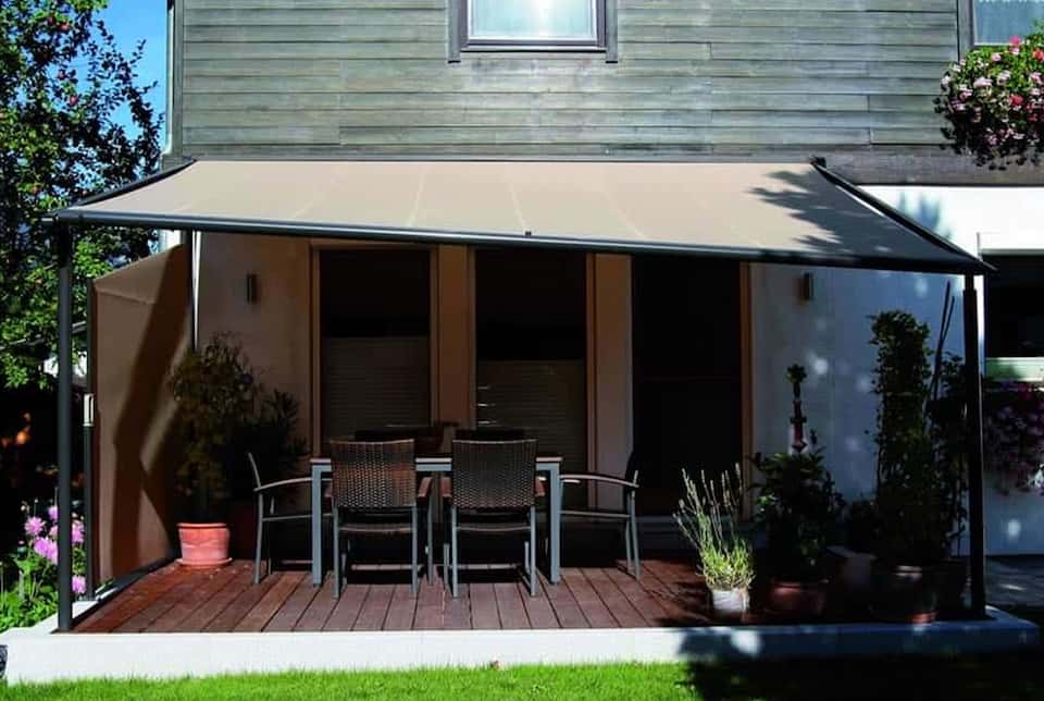 Rain Awning With Post