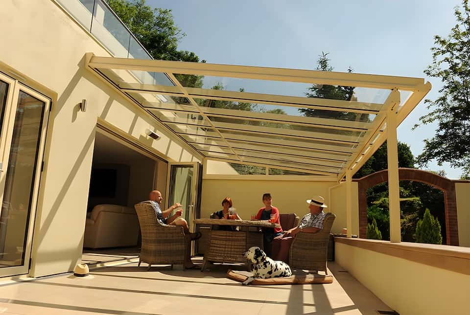 Moden Veranda in Ivory