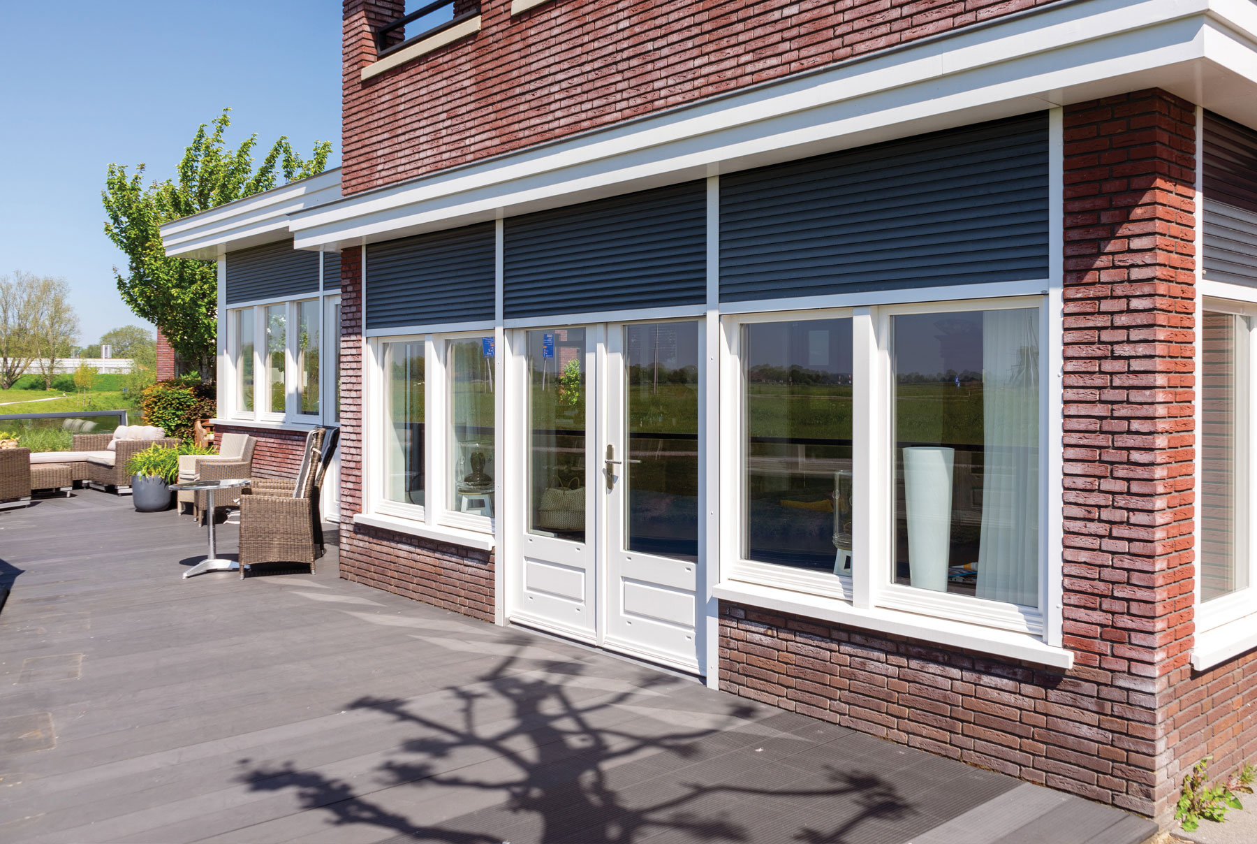 External Roller Shutters diplay Ware Hertfordshire showroom